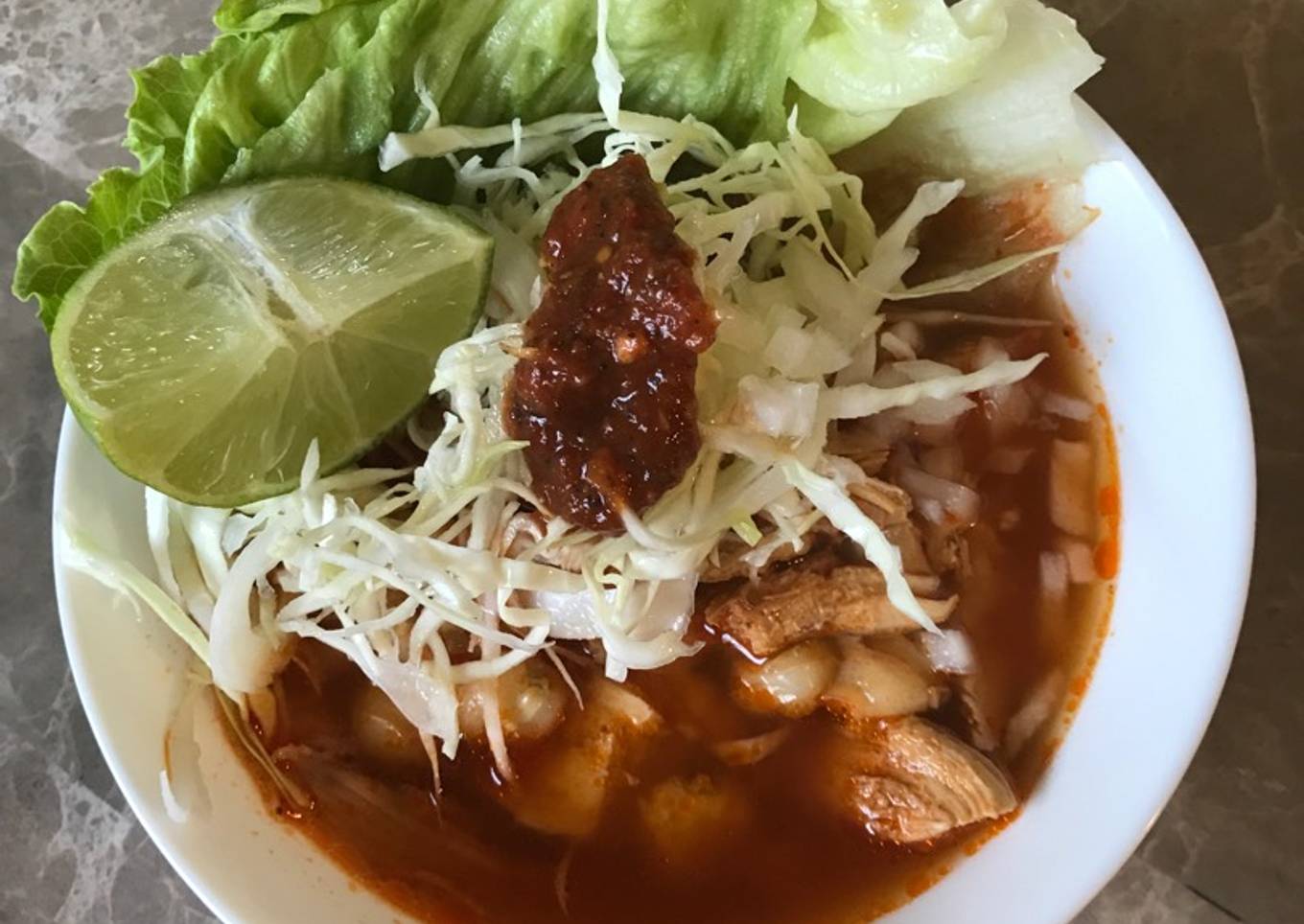 Pozole de Pollo