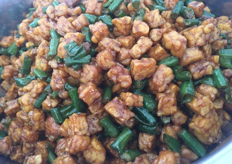 Resep Tempe Orek Kacang Panjang Anti Gagal
