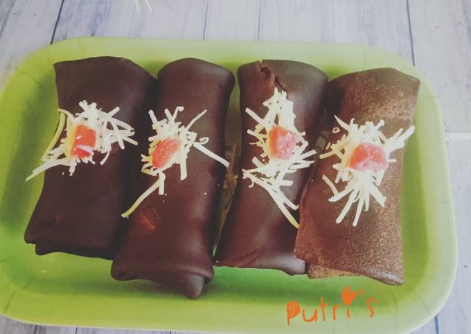 Dadar gulung coklat pisang