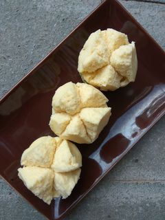 Foto resep Bolu Kukus Mekar Labu Kuning
