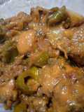 Chicken Shimla Mirch with Teenday Recipe