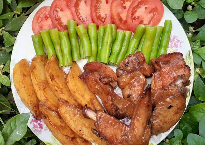 Resep Spicy wings ala pizza hut (trik oven kw) yang Bikin Ngiler