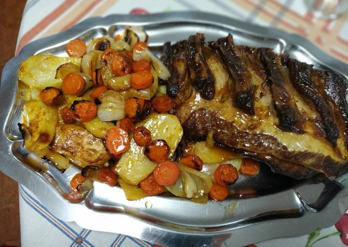 Costilla de caballo al horno Receta de Mari Carmen- Cookpad