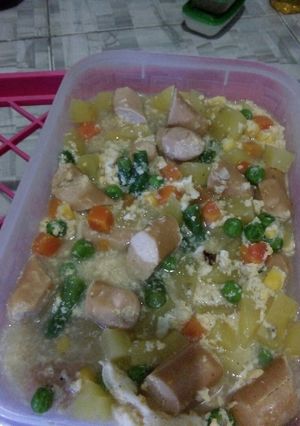 Foto resep Sop Sosis #menukosanbyacik