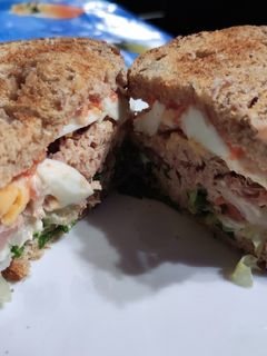 Una foto de Sándwich Top Vegetal 😬