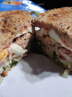 Una foto de Sándwich Top Vegetal 😬