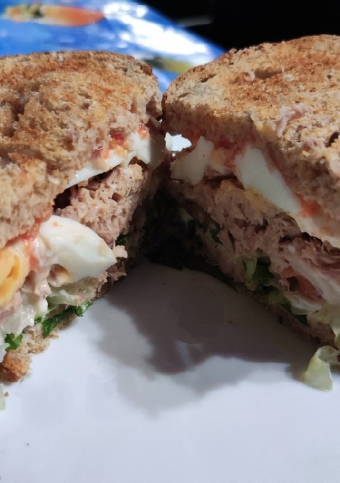 Una foto de Sándwich Top Vegetal 😬