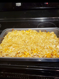 A picture of Potato Chip Casserole.