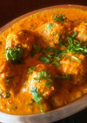 A picture of Kele ki kofta.