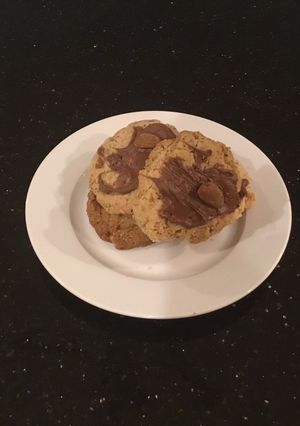 A picture of Milk Chocolate Glazed Pistachio Shortbread Cookies.