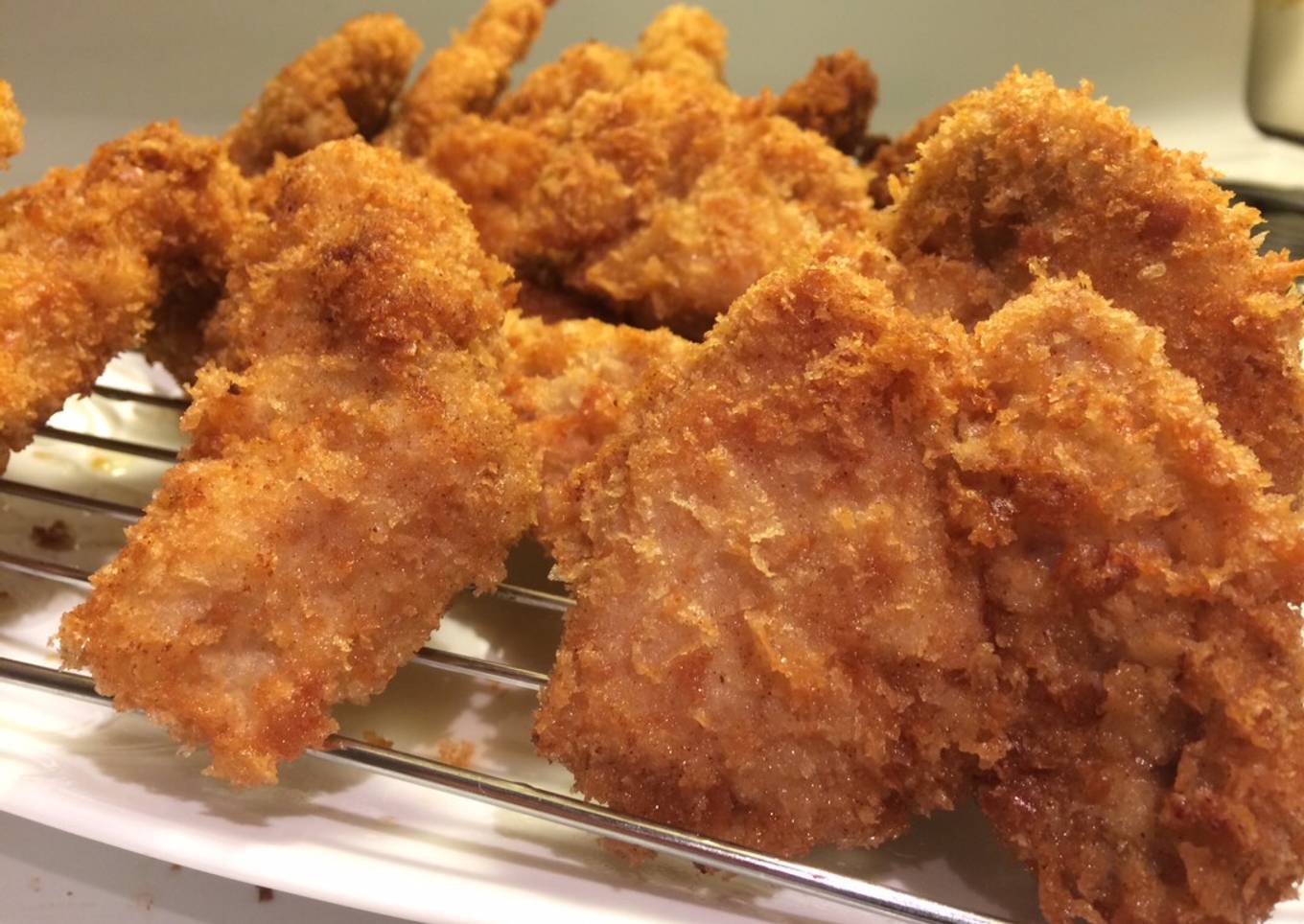 “Crispy Tonkatsu” Deep fried pork Japanese style