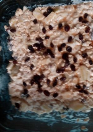 Una foto de Delicia de manzana con avena