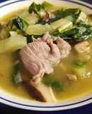 Bok Choy & Pork Soup