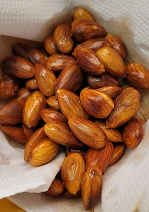 Una foto de Almendra tostadas