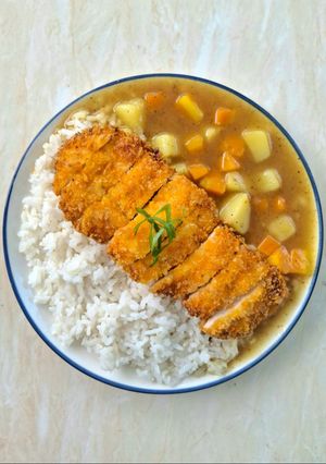 Foto resep Chicken Katsu Curry