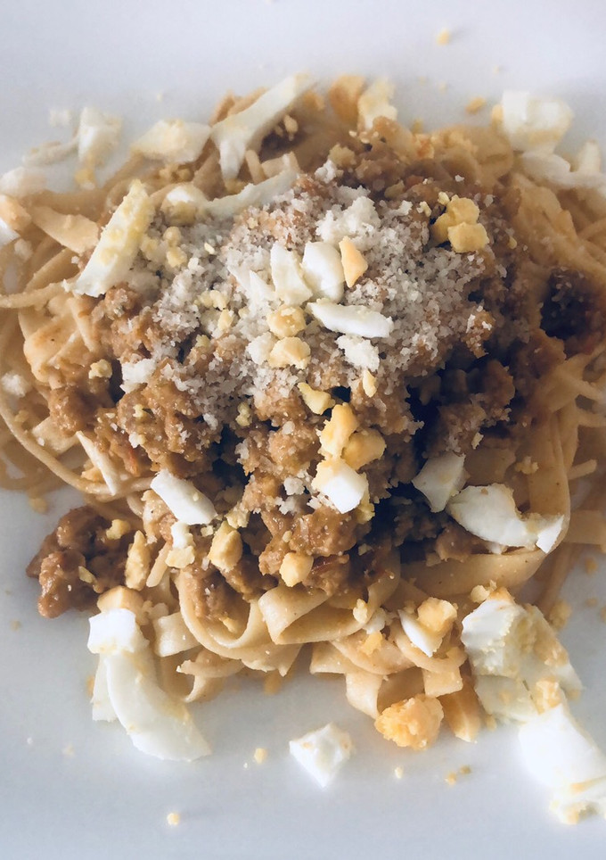Una foto de Pasta Vegetariana