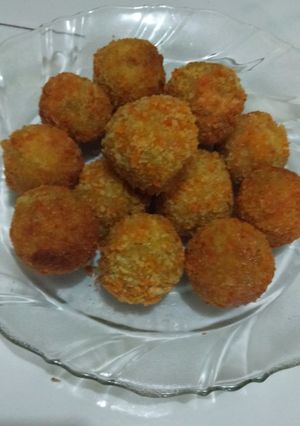 Foto resep Bola bola ubi madu