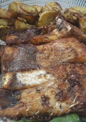 A picture of Fried fish.