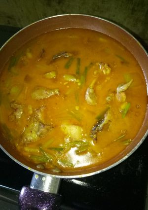 Foto resep Ayam sayur kuning