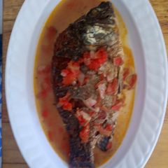 A picture of Tilapia stew#4week challenge.