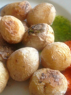Una foto de Papas arrugás