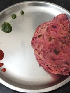 चुकन्दर का परांठा (स्वादिष्ट और हेल्दी) रेसिपी मुख्य फोटो