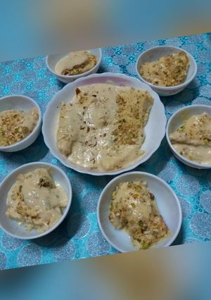 A picture of Bread Rasmalai.