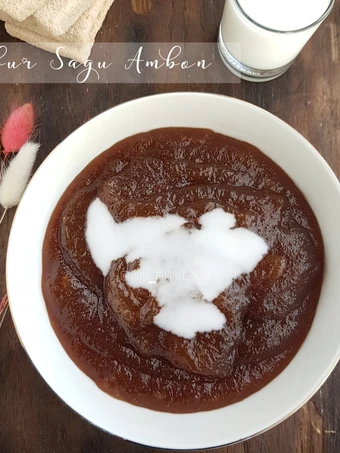 Cara Mudah Menyiapkan Resep Bubur Sagu Ambon yang Uenak Anti Ribet, Mantap Sekali