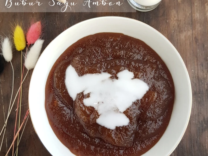 Cara Mudah Menyiapkan Resep Bubur Sagu Ambon yang Uenak Anti Ribet, Mantap Sekali
