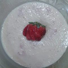 Strawberry phirni A picture of Strawberry phirni.
