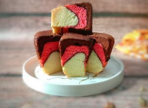 Foto resep Neapolitan Chiffon Cake