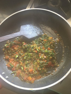 A picture of Spinach Moong Dal Tadka (No onions and No garlic) Recipe.