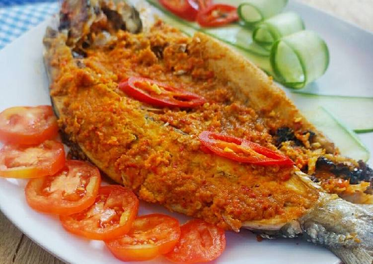 Cara mengolah Ikan Bakar Merah yang mudah