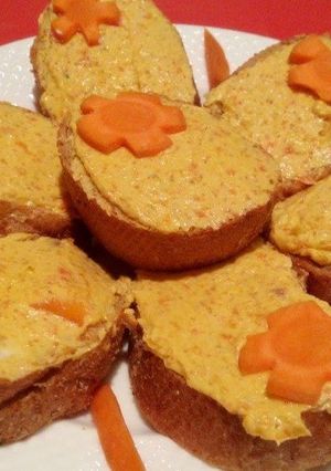 Фото Ложная красная икра - закуска с селедкой.