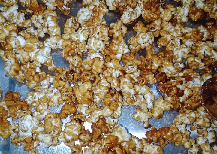 Resep 🌽Salted Caramel Pop Corn 🌽, Bisa Manjain Lidah