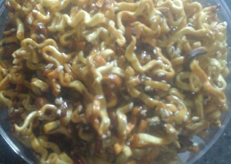 Resep Kering Mie Pedas Manis Anti Gagal