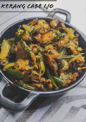 Foto resep Kerang cabe ijo