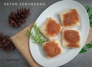 Foto resep Ketan Serundeng Pedas Manis