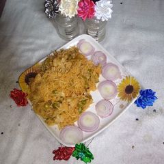 A picture of Vegetable pulao.