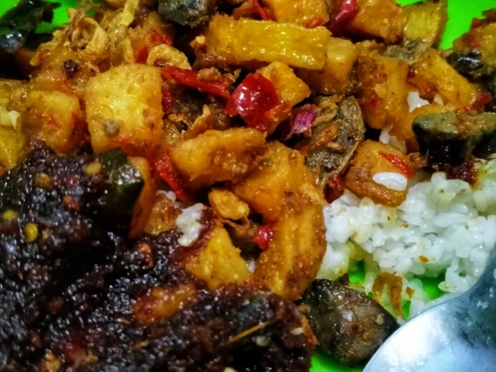 Langkah Gampang Menyiapkan Resep Sambel kentang ati yang Bikin Ngiler Anti Ribet, Lezat