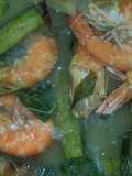 Sinigang na Hipon (Filipino Shrimp Tamarind/Sour Soup)