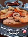 Caldo de mariscos 🌹