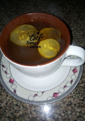 A picture of India black tea.
