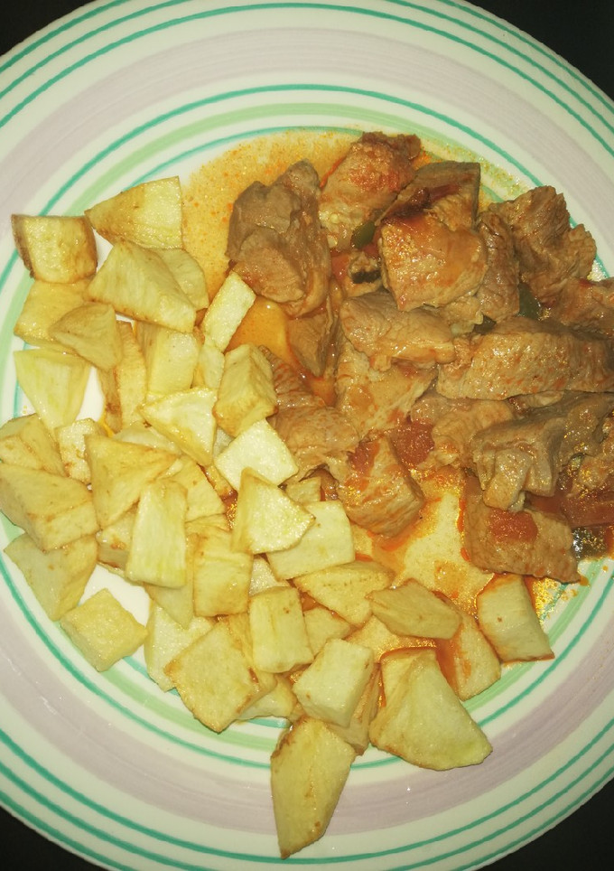 Una foto de Taquinos de cerdo en tomate