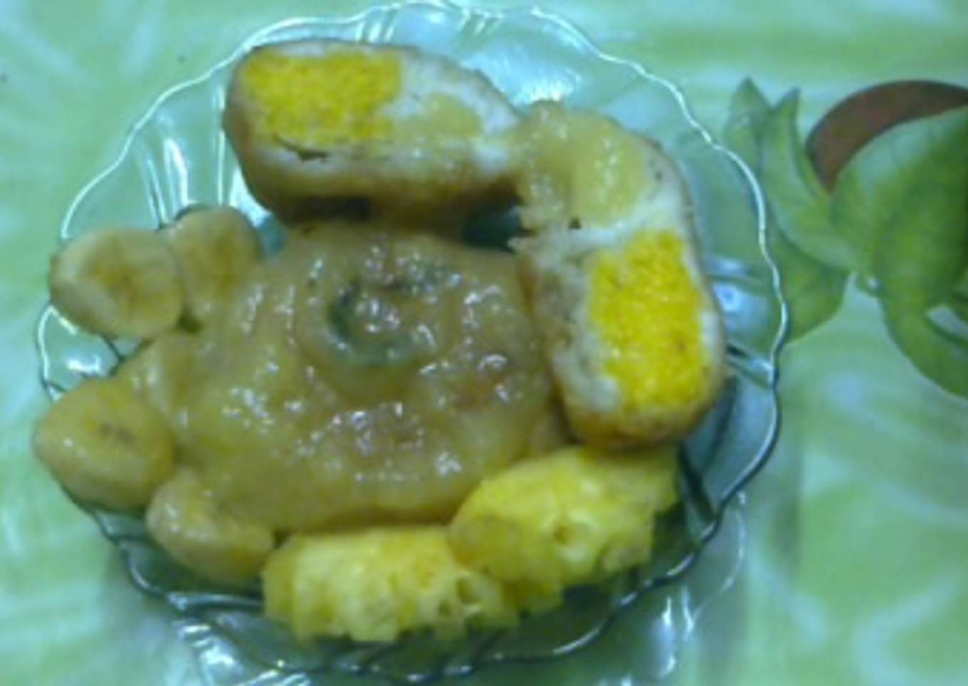 Malaysian Dessert Fried Meringue
