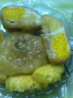 A picture of Malaysian Dessert Fried Meringue.