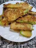 Zucchini en la plancheta
