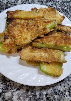 Una foto de Zucchini en la plancheta