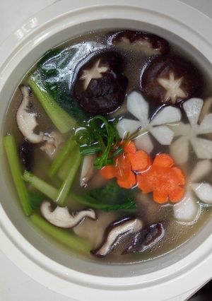 養生蔬食湯 的食譜成品照片