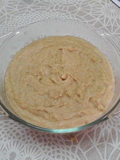 Una foto de Puré de patata y cacahuete vegano🥔🥜